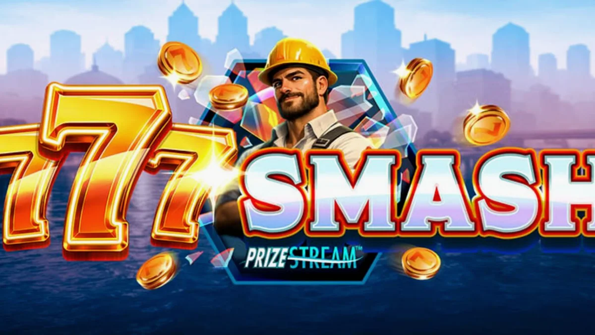 777 Smash mobile slot interface sa isang smartphone