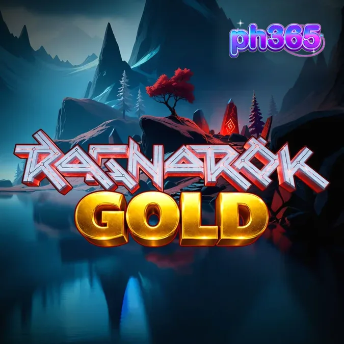 Visual na presentasyon ng Ragnarok Gold slot na may temang Norse apocalypse at nagbabagang bulkanikong landscape.